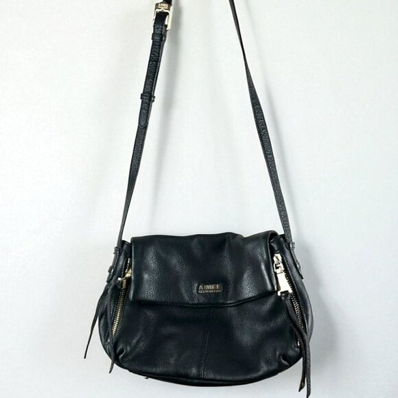 🖤 Aimee Kestenberg Bali 2 Foldover Bag – Black Leather - Picture 1 of 9